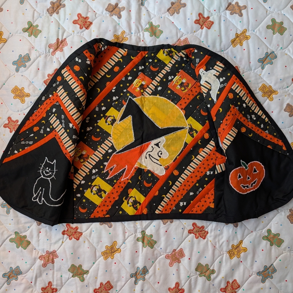 Halloween Witch Vest / Halloween Vest - Picture 6 of 12
